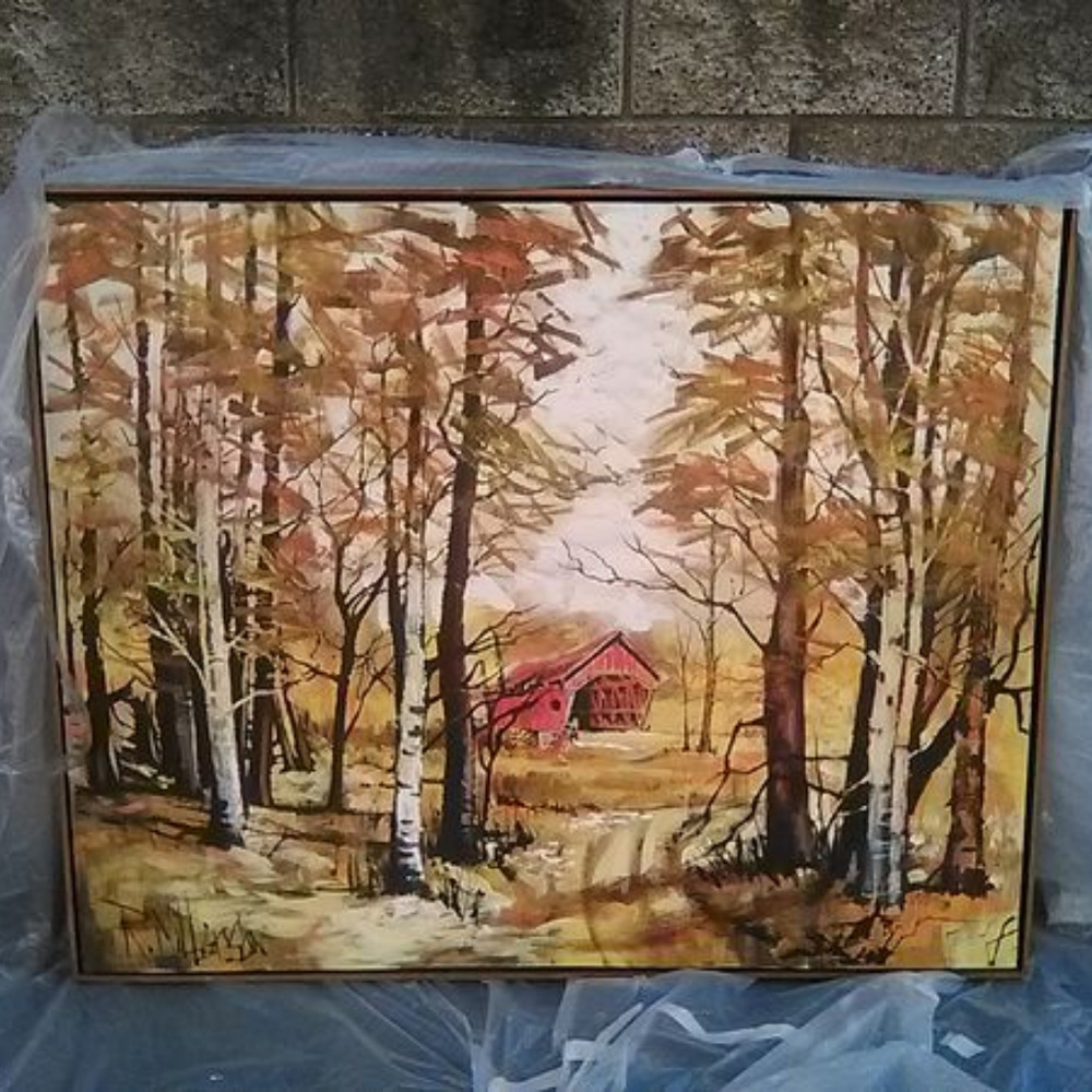 Original Oil Painting by L.R. MIllarson